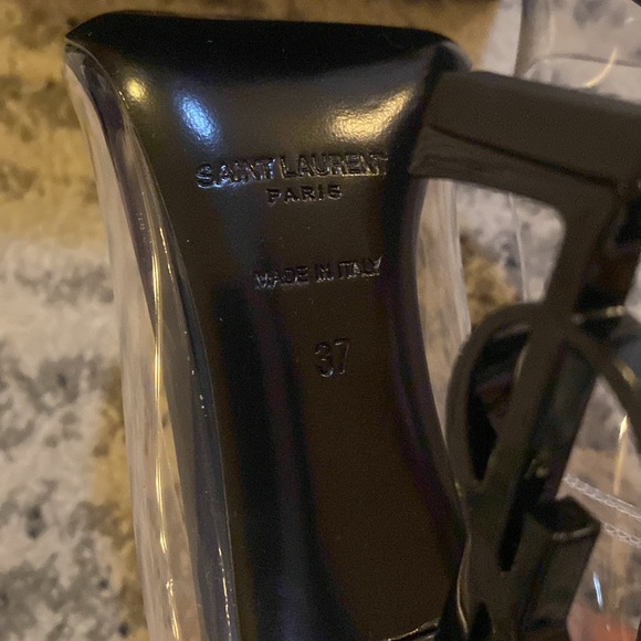 Saint Laurent Patent Calfskin PVC Opyum Black - Picture 8 of 16